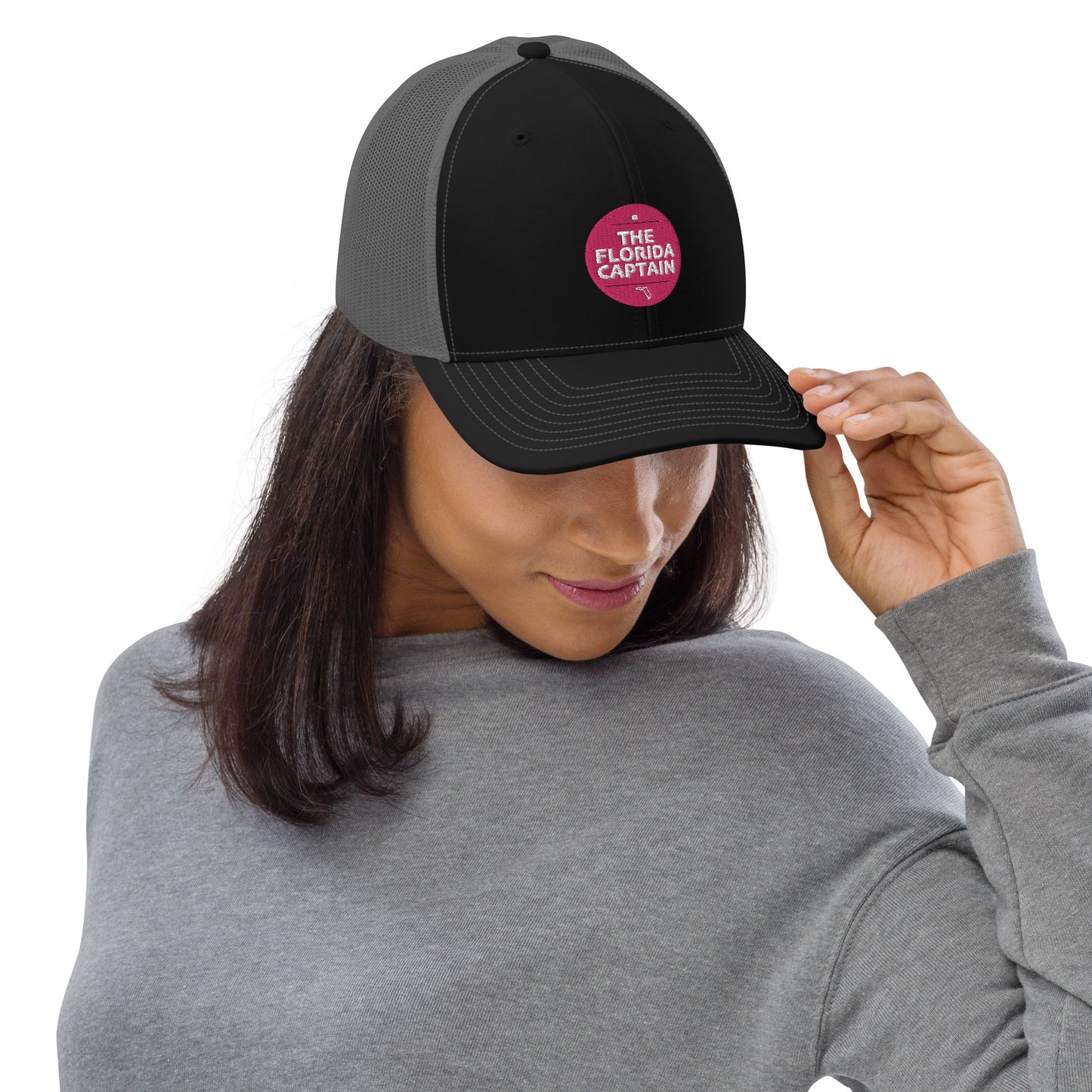 Trucker Cap - The Florida Captain (Pink)