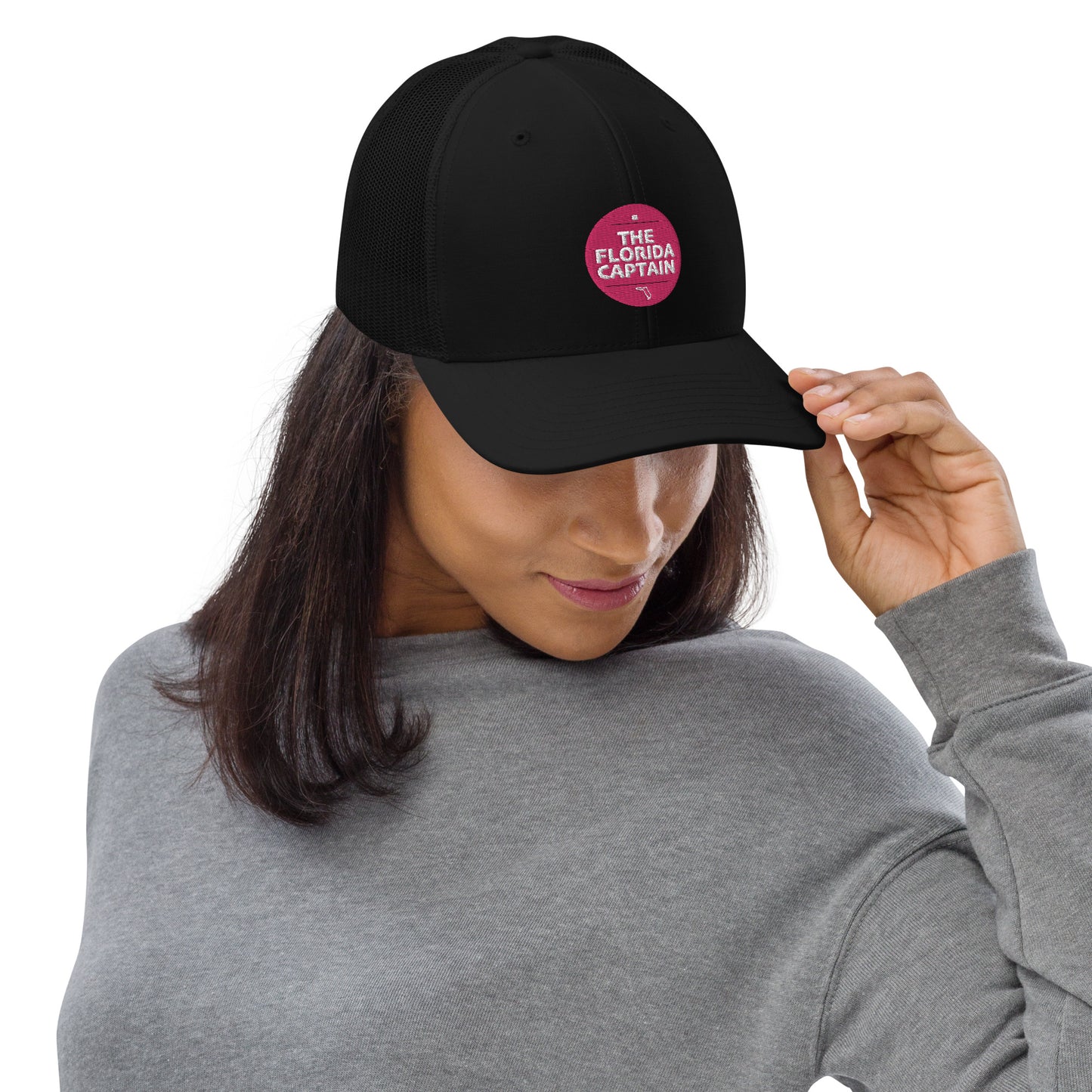 Trucker Cap - The Florida Captain (Pink)