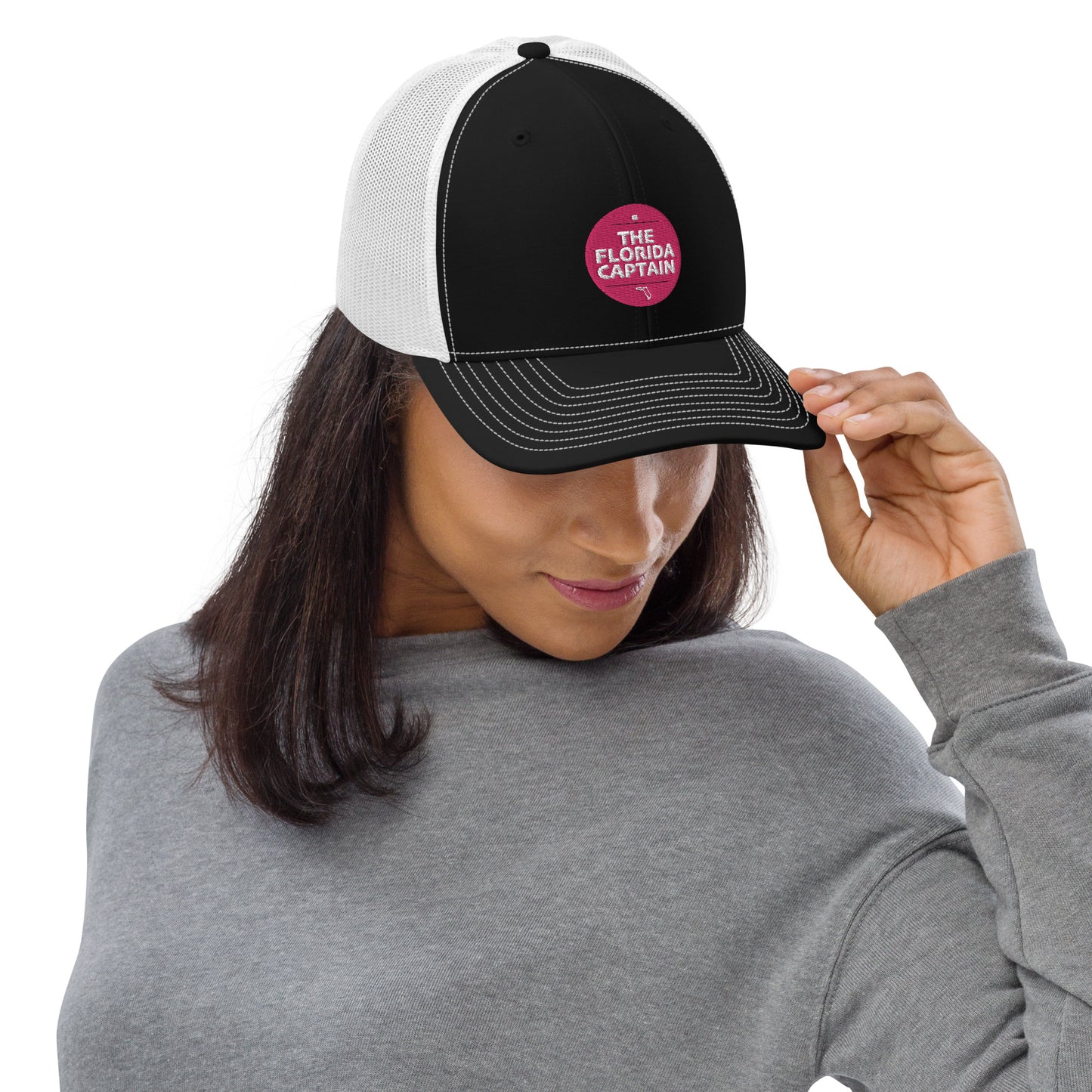 Trucker Cap - The Florida Captain (Pink)