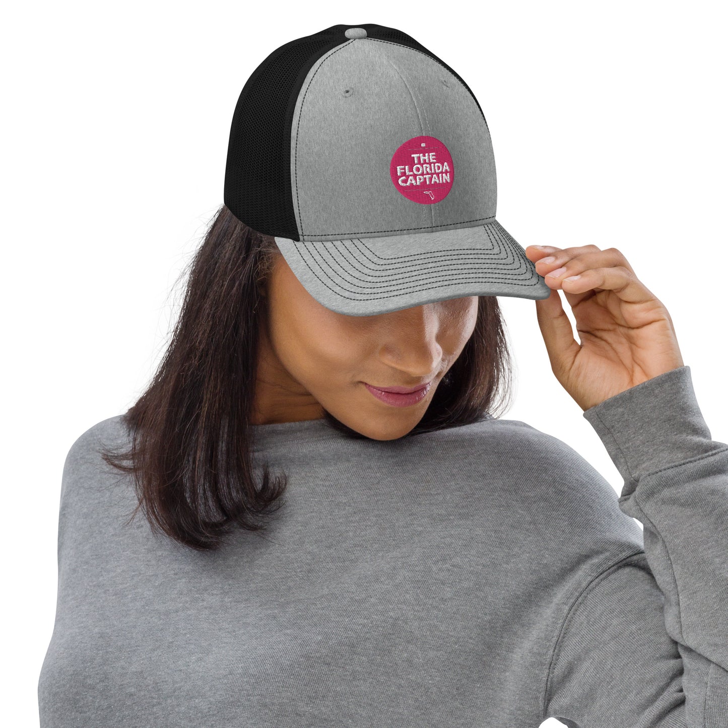 Trucker Cap - The Florida Captain (Pink)