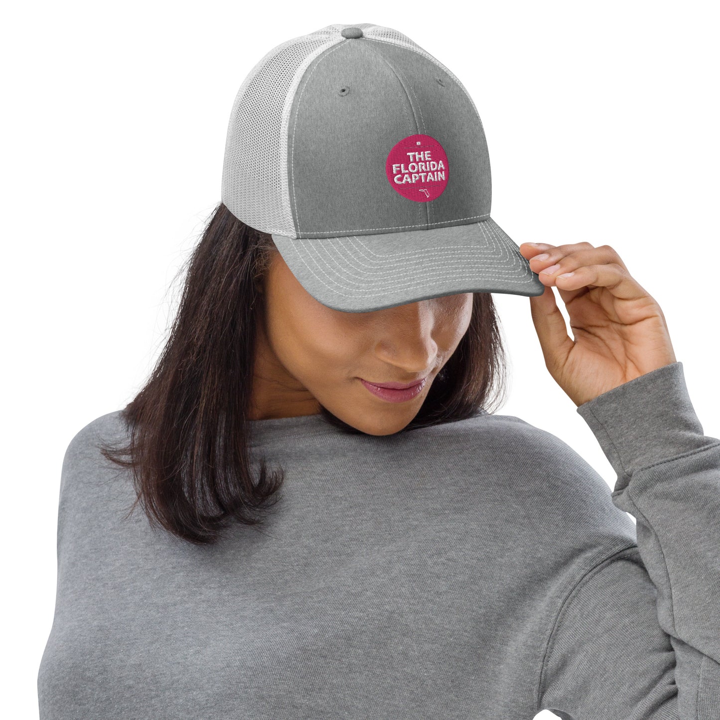 Trucker Cap - The Florida Captain (Pink)